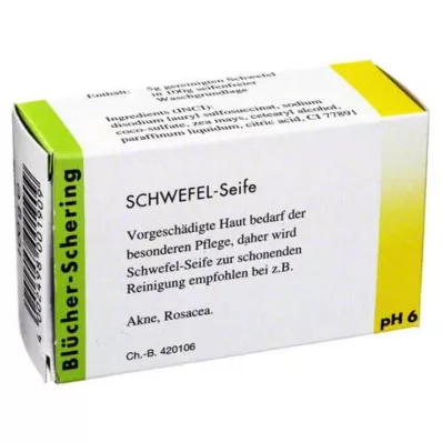SCHWEFEL SEIFE Blücher Schering, 100 g SCHWEFEL SEIFE Blücher Schering, 100 g
