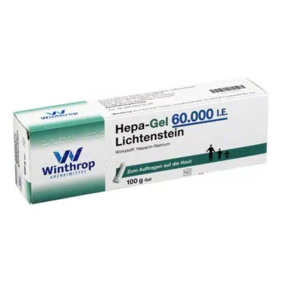 HEPA GEL 60 000 I.U. Lichtenstein, 100 g
