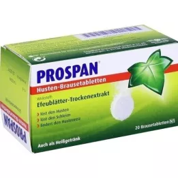 PROSPAN Tabletki musujące na kaszel, 20 szt
