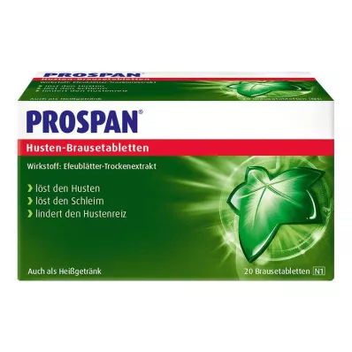 PROSPAN Tabletki musujące na kaszel, 20 szt