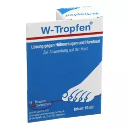W-TROPFEN Roztwór przeciw odciskom+odparzeniom, 10 ml
