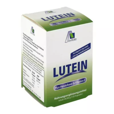 LUTEIN KAPSELN 6 mg + Malina, 120 szt