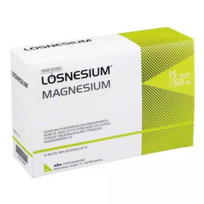 LÖSNESIUM Saszetka z granulatem musującym, 20 szt LÖSNESIUM Saszetka z granulatem musującym, 20 szt