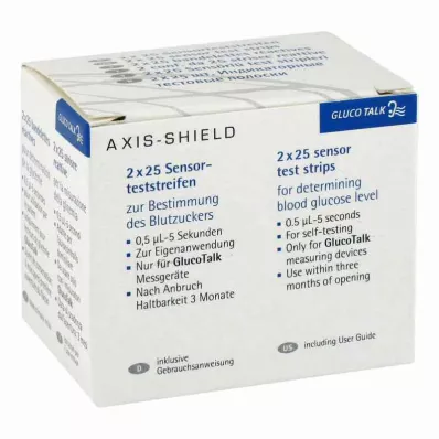 GLUCO TALK BZ-Paski testowe, 2 x 25 sztuk