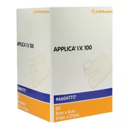 APPLICA Plaster do kaniuli I.V.100 z podkładką chłonną, 50 szt