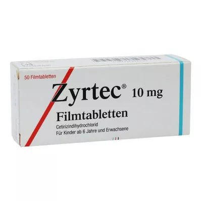 ZYRTEC Tabletki powlekane, 50 szt ZYRTEC Tabletki powlekane, 50 szt