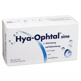 HYA-OPHTAL sine krople do oczu, 60 x 0,5 ml