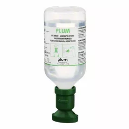 PLUM Roztwór do płukania oka NaCl z muszlą oczną, 500 ml