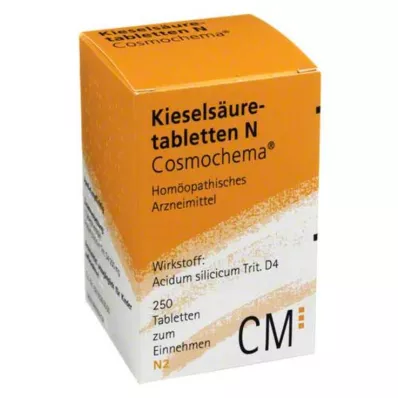 KIESELSÄURETABLETTEN N Cosmochema, 250 szt KIESELSÄURETABLETTEN N Cosmochema, 250 szt