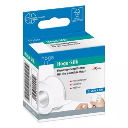 HÖGA-SILK Gips 2,5 cmx5 m, 1 szt