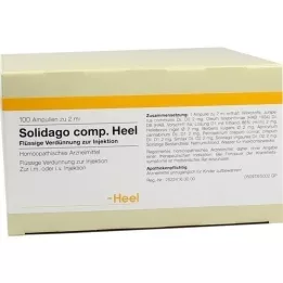 SOLIDAGO COMP.Ampułki na piętę, 100 szt