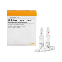 SOLIDAGO COMP.Ampułki na piętę, 100 szt
