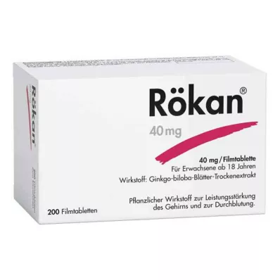 RÖKAN Tabletki powlekane 40 mg, 200 szt