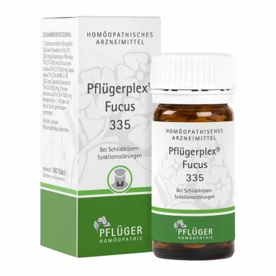 PFLÜGERPLEX Fucus 335 tabletek, 100 szt