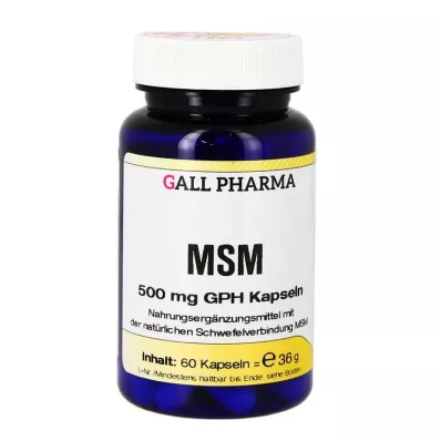 MSM 500 mg GPH Kapsułki, 60 szt