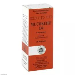 MUCOKEHL Kapsułki D 4, 20 szt
