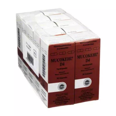 Kapsułki Mucokehl D 4, 10x20 sztuk
