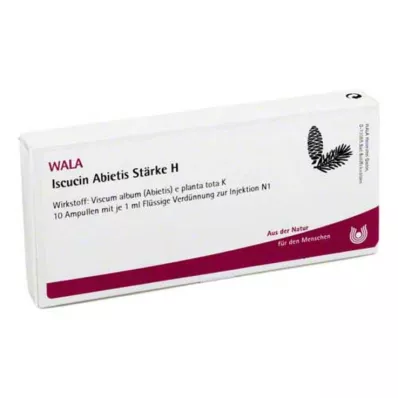 ISCUCIN abietis Starch H Ampułki, 10 x 1 ml