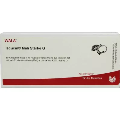 ISCUCIN mali Starch G Ampoules, 10X1 ml