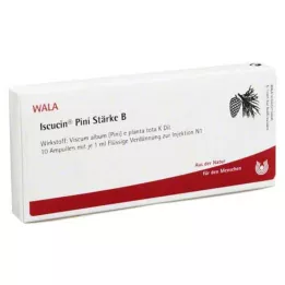 ISCUCIN pini Starch B Ampoules, 10X1 ml