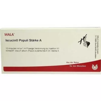 Ampułki Iscucin Populi St.A, 10x1 ml