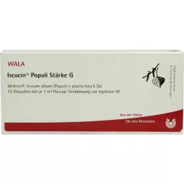 ISCUCIN ampułki Populi Strength G, 10 x 1 ml