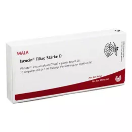 ISCUCIN tiliae Strength D Ampułki, 10 x 1 ml