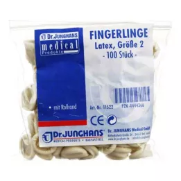 FINGERLING OP Lateks rozmiar 2 w rolce, 100 szt