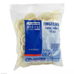 FINGERLING OP Lateks rozmiar 4 w rolce, 100 szt