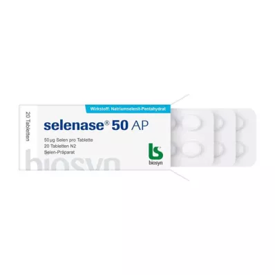 Selenase 50 AP tabletki, 20 szt Selenase 50 AP tabletki, 20 szt