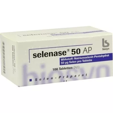 SELENASE 50 AP tabletek, 100 szt