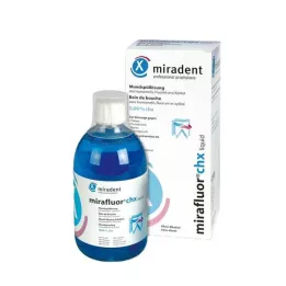 MIRADENT Płyn do płukania ust mirafluor CHX 0,06%, 500 ml