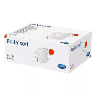 ROLTA miękki syntetyczny bandaż bawełniany 10 cmx3 m, 6 szt
