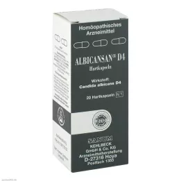 ALBICANSAN D 4 kapsułki, 20 kapsułek