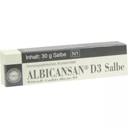 ALBICANSAN D 3 Maść, 30 g