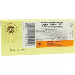 QUENTAKEHL D 5 ampułek, 10 x 1 ml