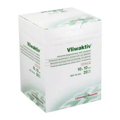 Vliwaktiv 10x10cm sterylny, 20 szt