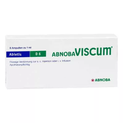 ABNOBAVISCUM Ampułki Abietis D 6, 8 szt