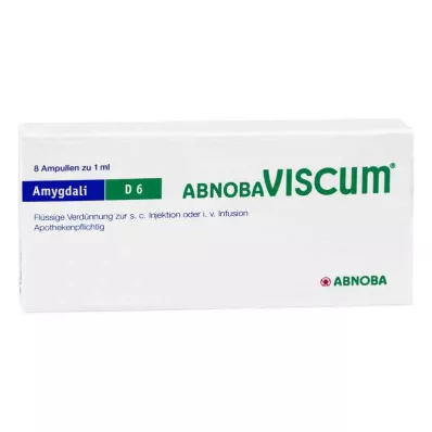 ABNOBAVISCUM Ampułki Amygdali D 6, 8 szt