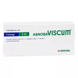 ABNOBAVISCUM Crataegi D 20 ampułek, 8 szt