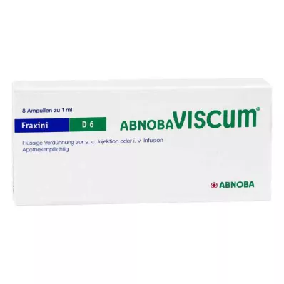 ABNOBAVISCUM Fraxini D 6 Ampoules, 8 szt