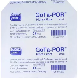 GOTA-POR Sterylny plaster na rany 80x100 mm, 1 szt