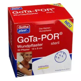 GOTA-POR Sterylny plaster na rany 80x100 mm, 50 szt