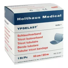 SCHLAUCHVERBAND Ypselast rozmiar 7 20 m biały, 1 szt