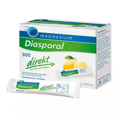 MAGNESIUM DIASPORAL 300 granulek bezpośrednich, 20 szt MAGNESIUM DIASPORAL 300 granulek bezpośrednich, 20 szt
