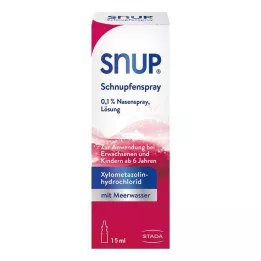 SNUP Aerozol do nosa 0,1%, 15 ml