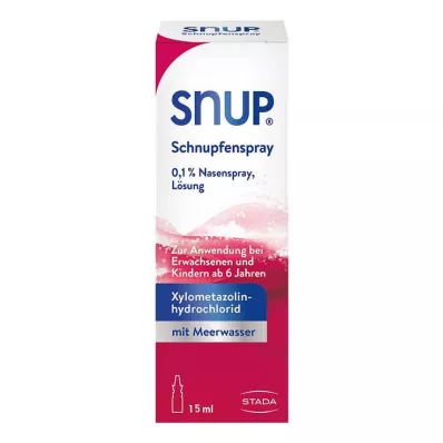 SNUP Aerozol do nosa 0,1%, 15 ml