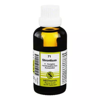 STRONTIUM K Complex No.71 Rozcieńczenie, 50 ml STRONTIUM K Complex No.71 Rozcieńczenie, 50 ml