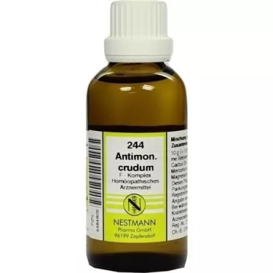 ANTIMONIUM CRUDUM F Complex No.244 Rozcieńczenie, 50 ml