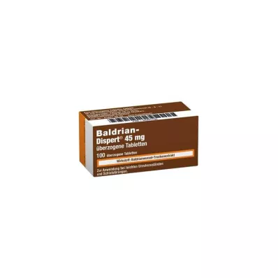BALDRIAN DISPERT Tabletki powlekane 45 mg, 100 szt BALDRIAN DISPERT Tabletki powlekane 45 mg, 100 szt